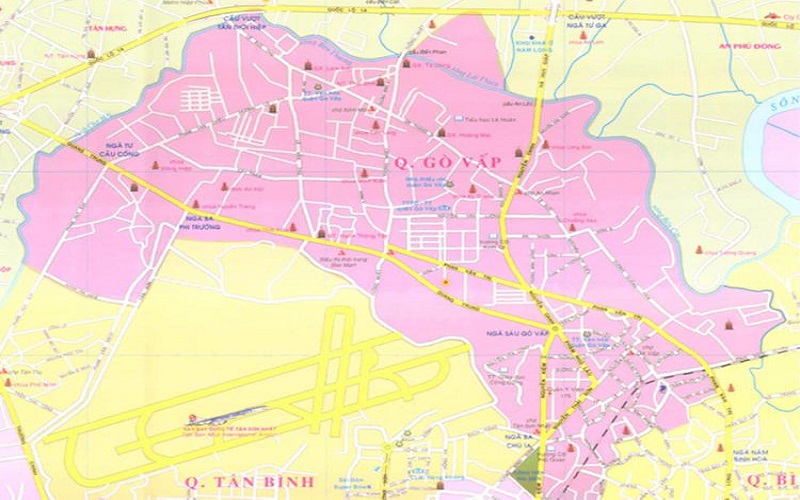Bản đồ quận Gò Vấp
